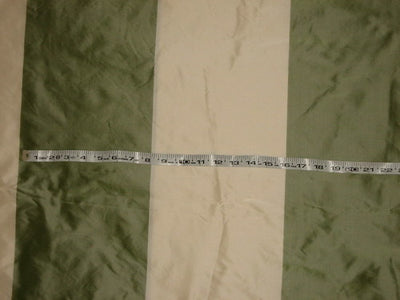 Silk taffeta superb 8 inch wide stripes 54" wide Taf#S39