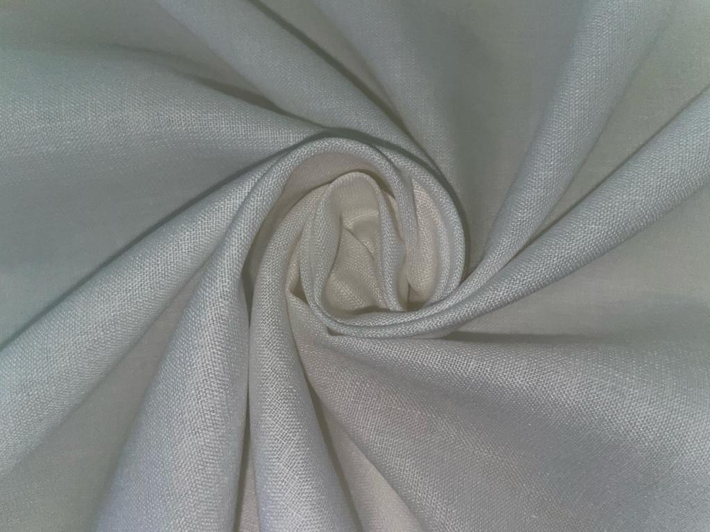 Cold Light' Fabric by the Yard (White)