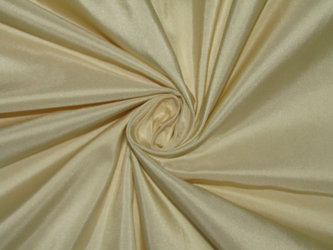 40 mm heavy weight Cream silk taffeta fabric 54&quot; wide*TAF#287
