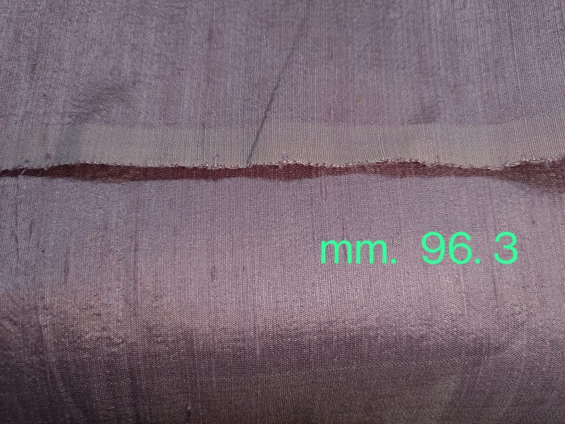 100% pure silk dupioni fabric LILAC 54" with slubs MM96[3]