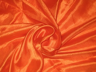 Silk fabric[orange] Nina super thin silk [4199]