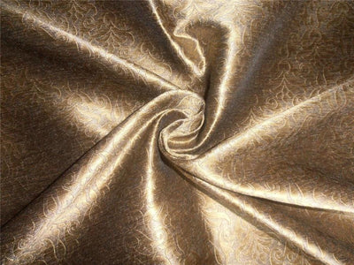 Brocade Fabric Old Gold x Gold COLOR 54" WIDE BRO528[4]
