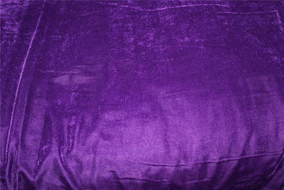 100% Micro Velvet Bright Purple Fabric 44" wide [9147]