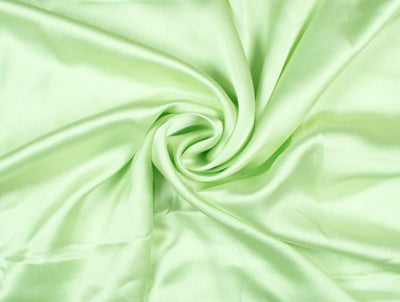 Light Pastel Green viscose modal satin weave fabric ~ 44&quot; wide.(104)[11358]