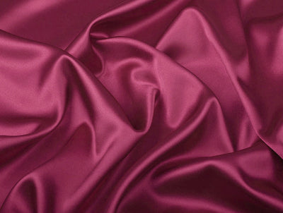 Fuchsia Pink viscose modal satin weave fabric ~ 44&quot; wide.(35)[3744]