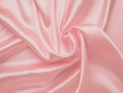 Pastel Pink viscose modal satin weave fabric ~ 44&quot; wide.(44)[3177]