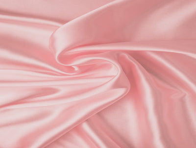 Pastel Pink viscose modal satin weave fabric ~ 44&quot; wide.(44)[3177]