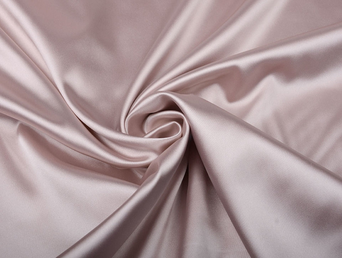 Powder Pink viscose modal satin weave fabric ~ 44&quot; wide.(57)[10386]