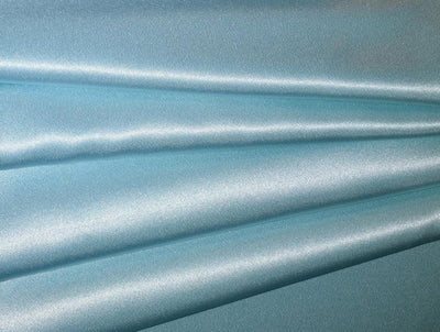 Powder Blue viscose modal satin weave fabric ~ 44&quot; wide.(58)[10627]