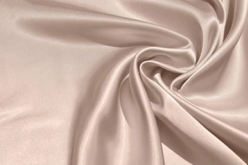 Nude viscose modal satin weave fabric ~ 44&quot; wide.(59)[10399]