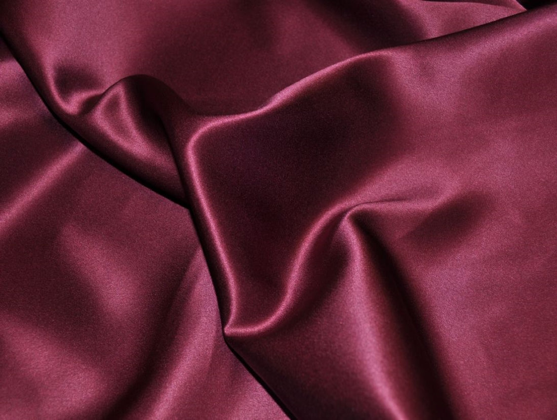 Mulberry viscose modal satin weave fabric ~ 44&quot; wide.(60)[5504]