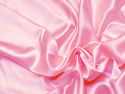 Candy Floss Pink viscose modal satin weave fabric ~ 44&quot; wide.(96)[4370]