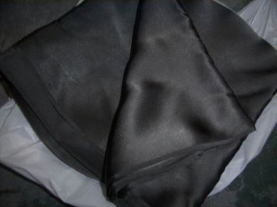 steel grey 100% silk satin 44" wide [770]