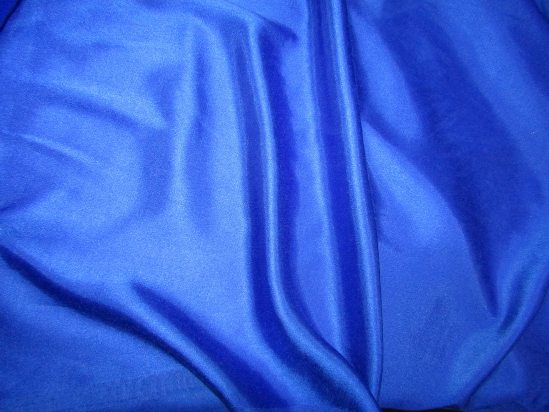Royal Blue viscose modal satin weave fabric ~ 44&quot; wide.(51)[10060]