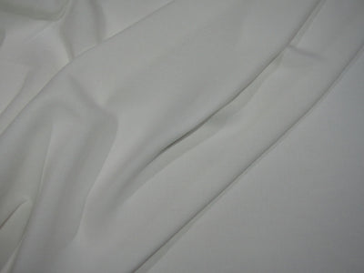 Tencel Linen Dobby Structured White Color Fabric 44" wide [10507]