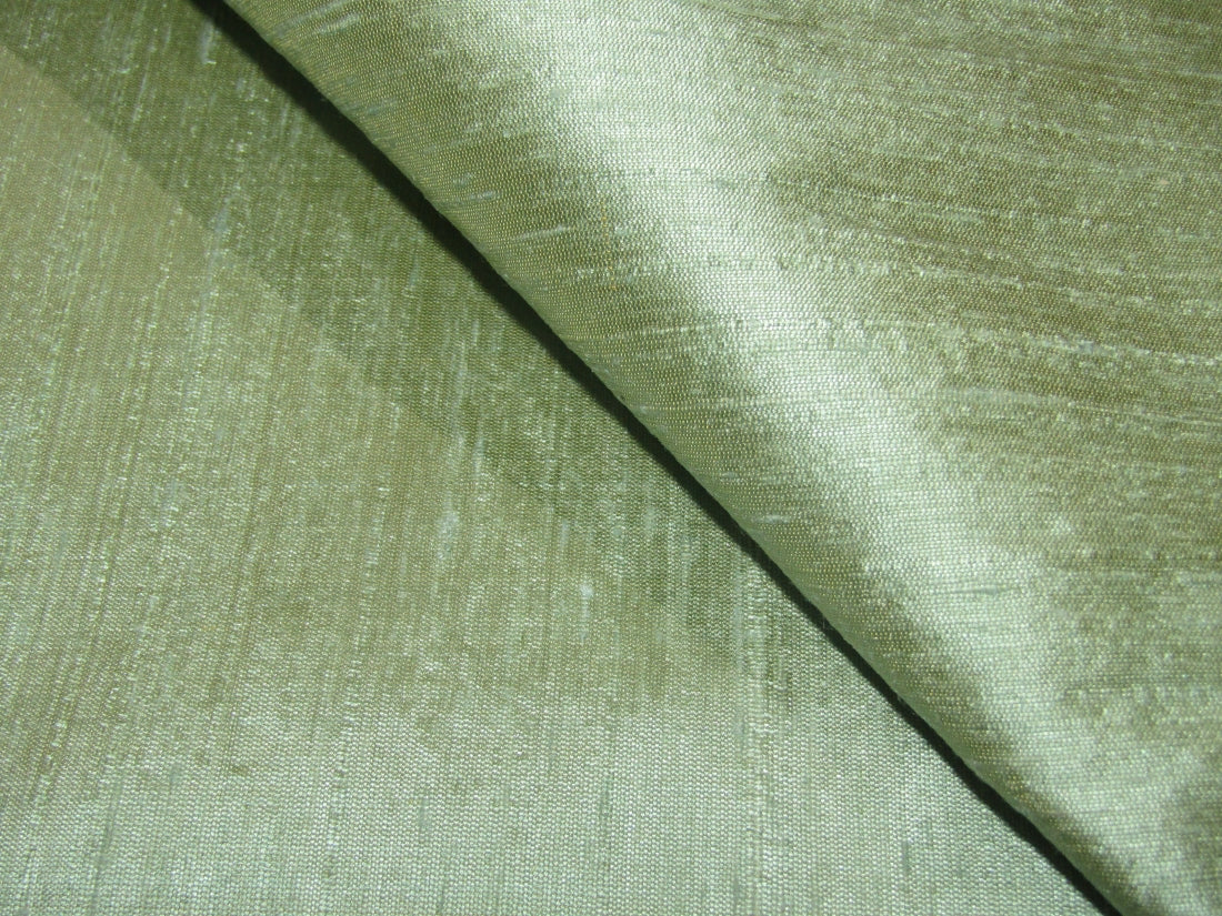 100% pure silk dupioni fabric GOLD XMINT 44" with slubs MM102[4]