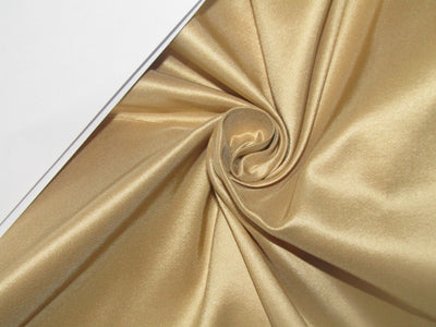 Silk Duchess Satin fabric GOLD color 54" wide [12577]