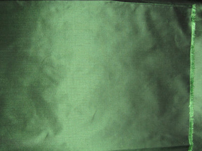 Pure Silk Taffeta fabric~ 54&quot;~GREEN X BLACK color 32MOMME BY THE YARD