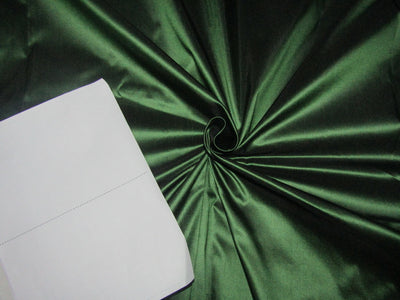Pure Silk Taffeta fabric~ 54&quot;~GREEN X BLACK color 32MOMME BY THE YARD