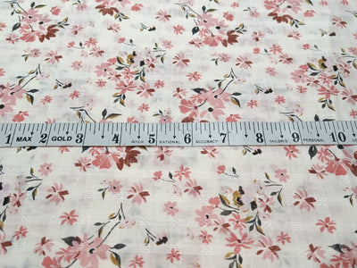 100% Cotton Print And Plaid Fabric 58" wide [12228]