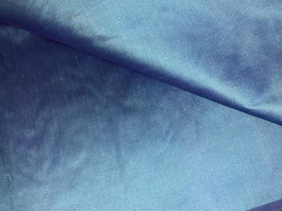 100% Pure silk dupion fabric two tone blue  and purple color 54" wide DUP337[1]