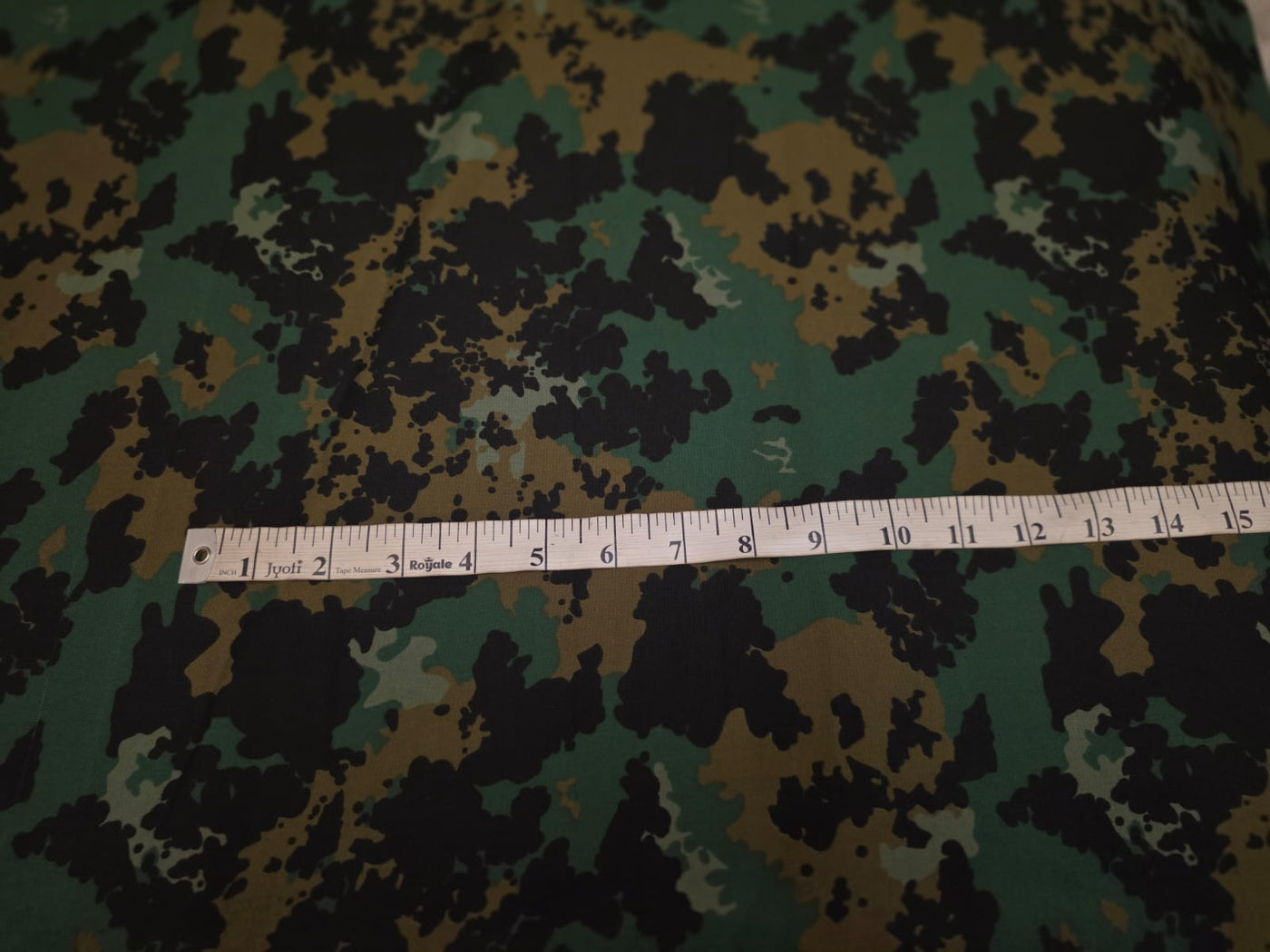 100% Cotton Denim  Fabric 58" wide available in 5 different designs of army prints