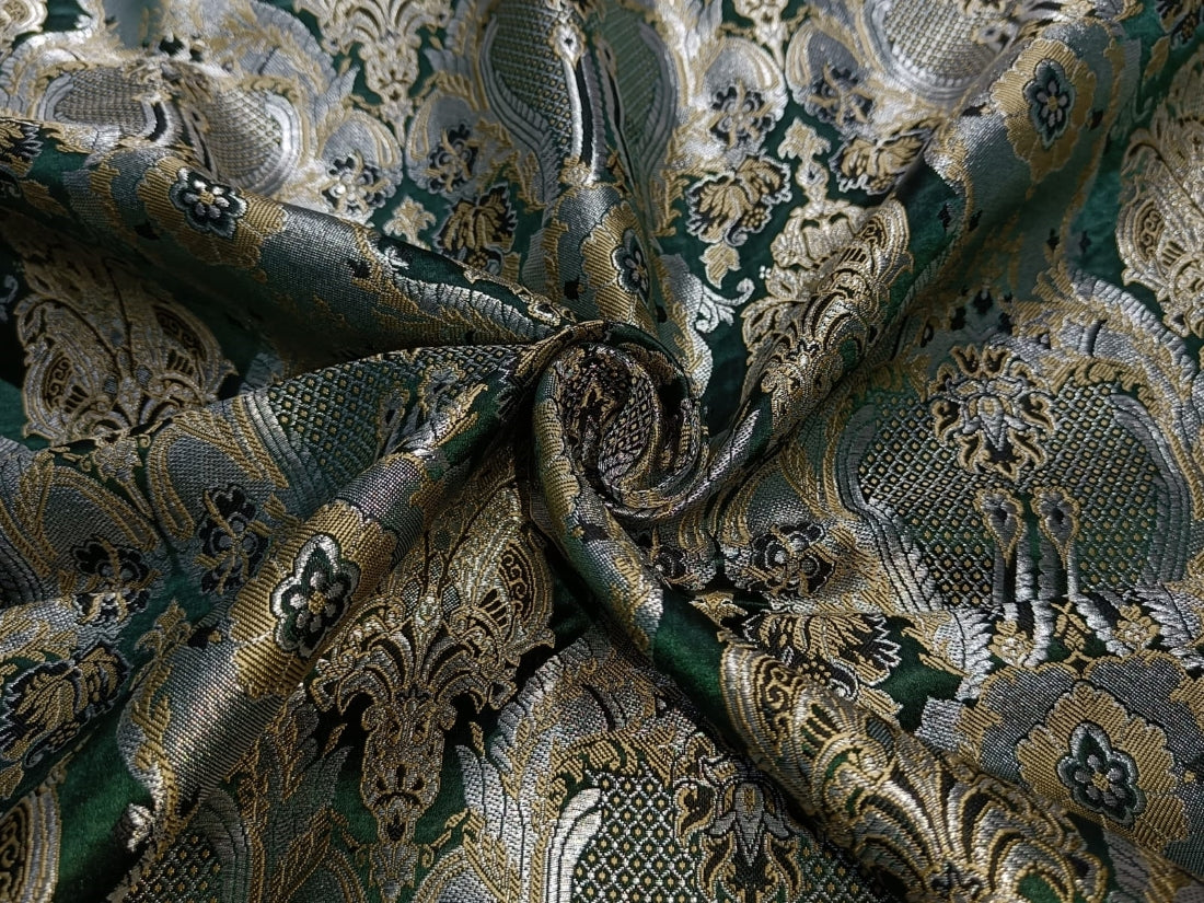 Brocade jacquard fabric 44" wide BRO838 available in EIGHT colors
