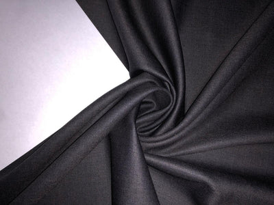 Mark & peanni Premium viscose x polyester suiting fabric 58 inches wide made in Europe available in 2 colors dark brown x black and dark navy x black