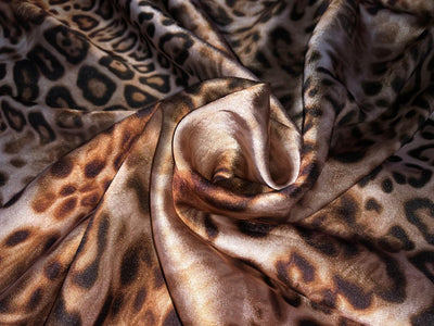 Satin 58" wide TIGER/LION/ANIMAL PRINTS available in 4 choice of prints