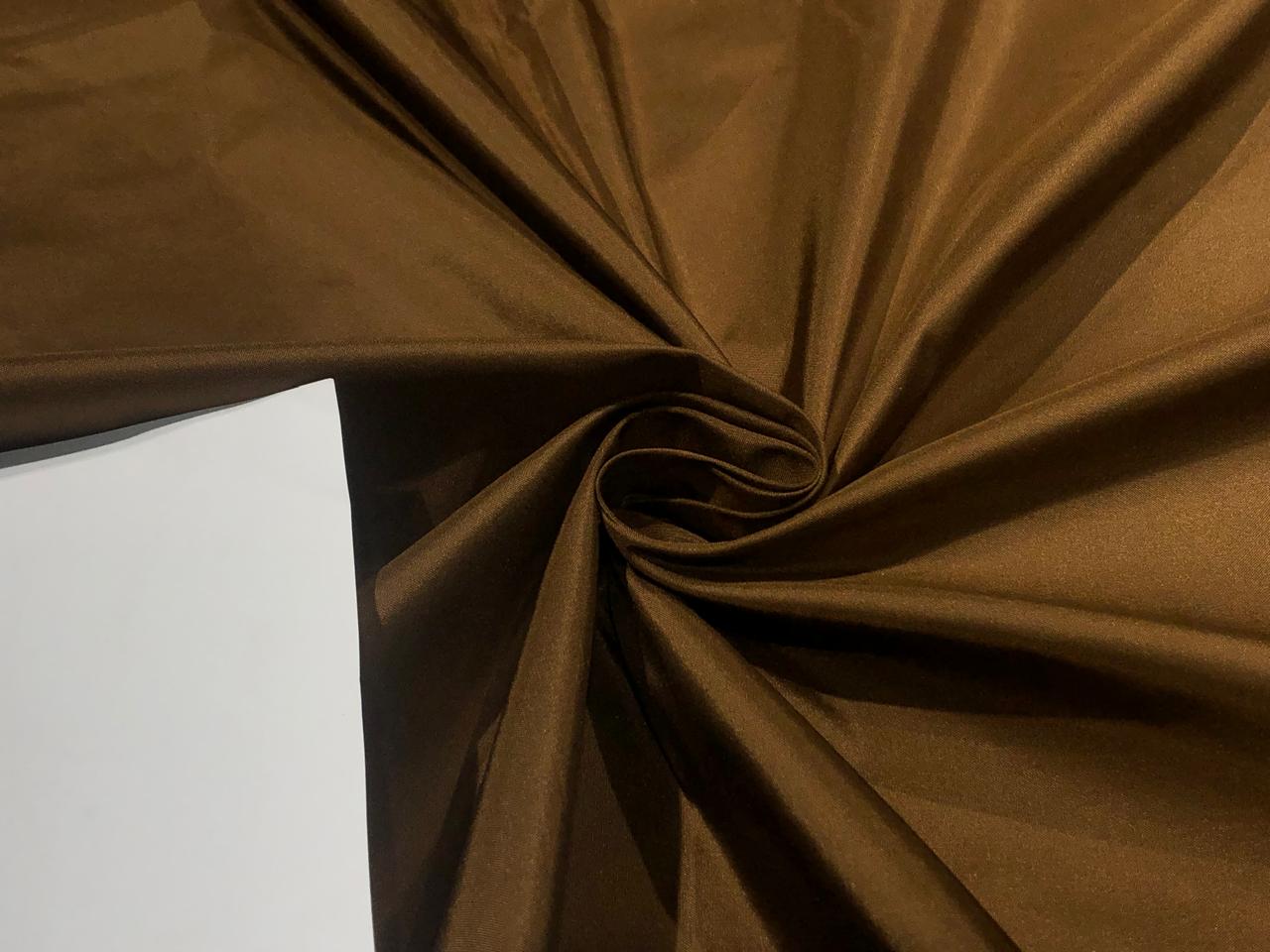 Silk TAFETTA fabric CARAMEL  54"wide TAF344[2]