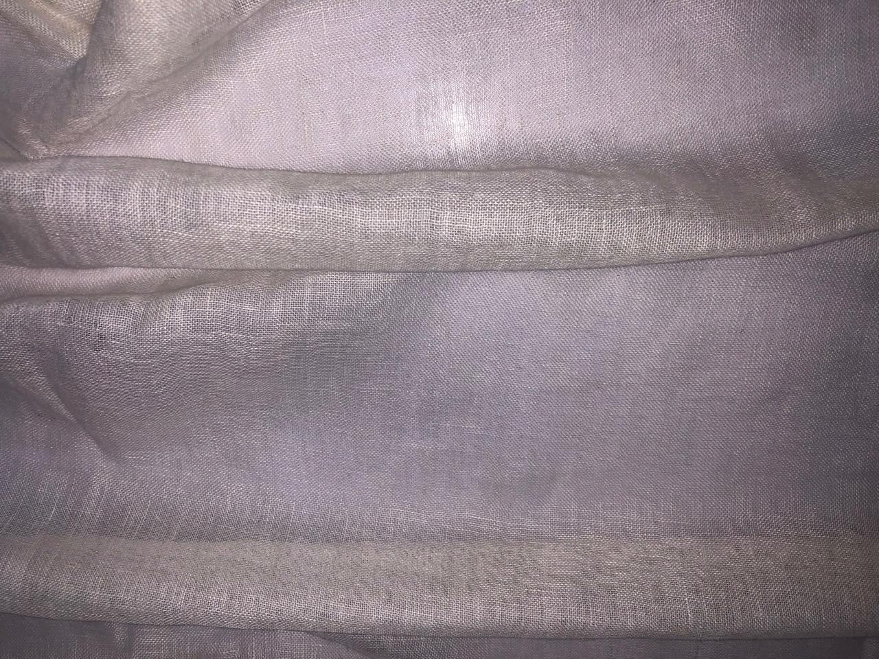 Pure linen fabric Thin 26 momme  59&quot; wide available in natural color ivory and camel [ROLLS]