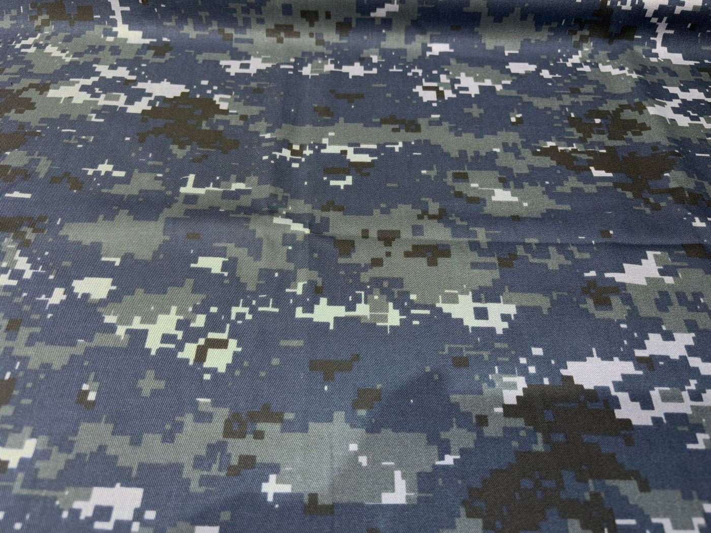 USMC Marpat Woodland Green Digital Camouflage Nylon/Cotton Twill fabric 62 inches wide [16212]