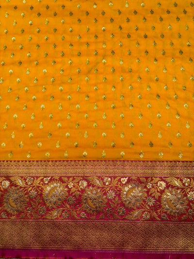 Silk Brocade fabric  8" border total 44" wide available in 2 colors royal blue ,green and golden yellow,pink BRO1096[1/2]