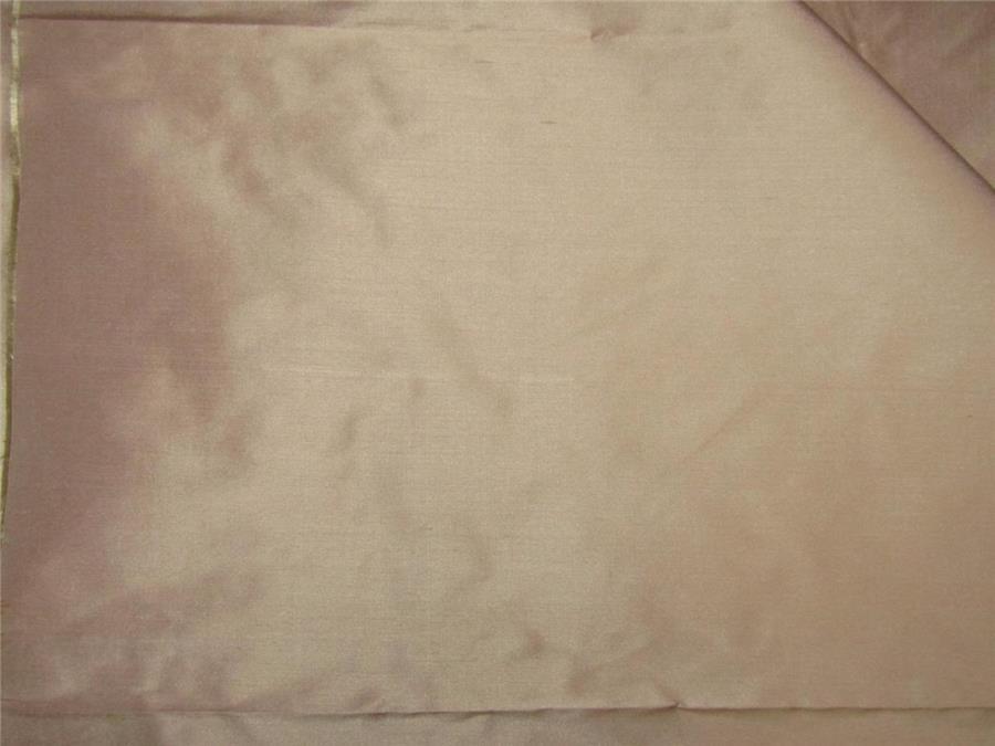 100% pure silk dupioni fabric blush x light gold shot color 54" wide DUP#B[6]