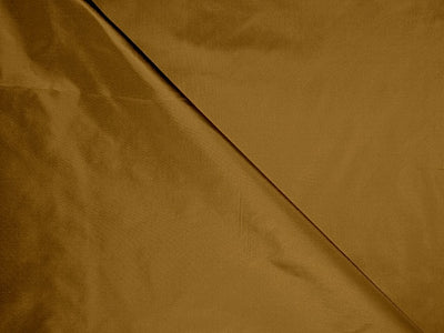 100% Pure SILK Taffeta FABRIC Dark Mustard color 54" wide TAF215[1]