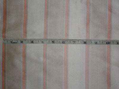 100% SILK DUPIONI FABRIC Mango,Grey,Cream & Golden Cream COLOUR 54" wide DUP#S52[3]