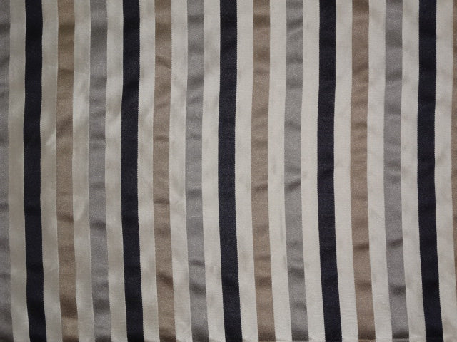 100% SILK TAFFETA FABRIC Olive,Grey,Dark Cream & Black COLOUR WITH SATIN STRIPES 54" wide Taf#S123[1]