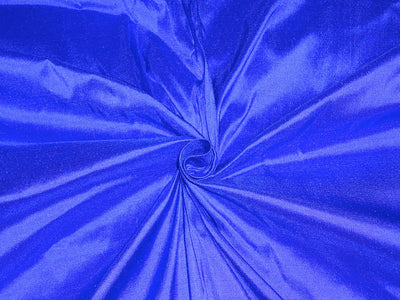 Silk dupioni fabric Duke Ink Blue color 54" wide DUP176[2]