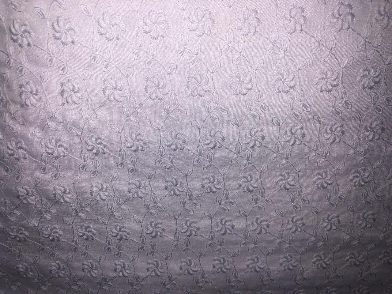 100 % Cotton Embroidered Fabric 44" wide [17648]