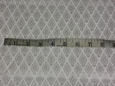 Spun Brocade fabric Ivory Color 44" wide BRO288[5]