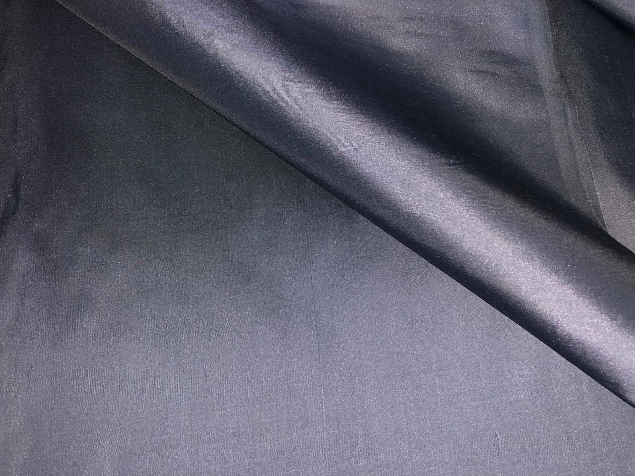 Silk Dupioni fabric slate blue  color 54" wide DUP418