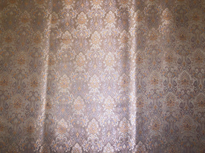 Silk Brocade fabric dusty lilac intricate floral  BRO1083[3]