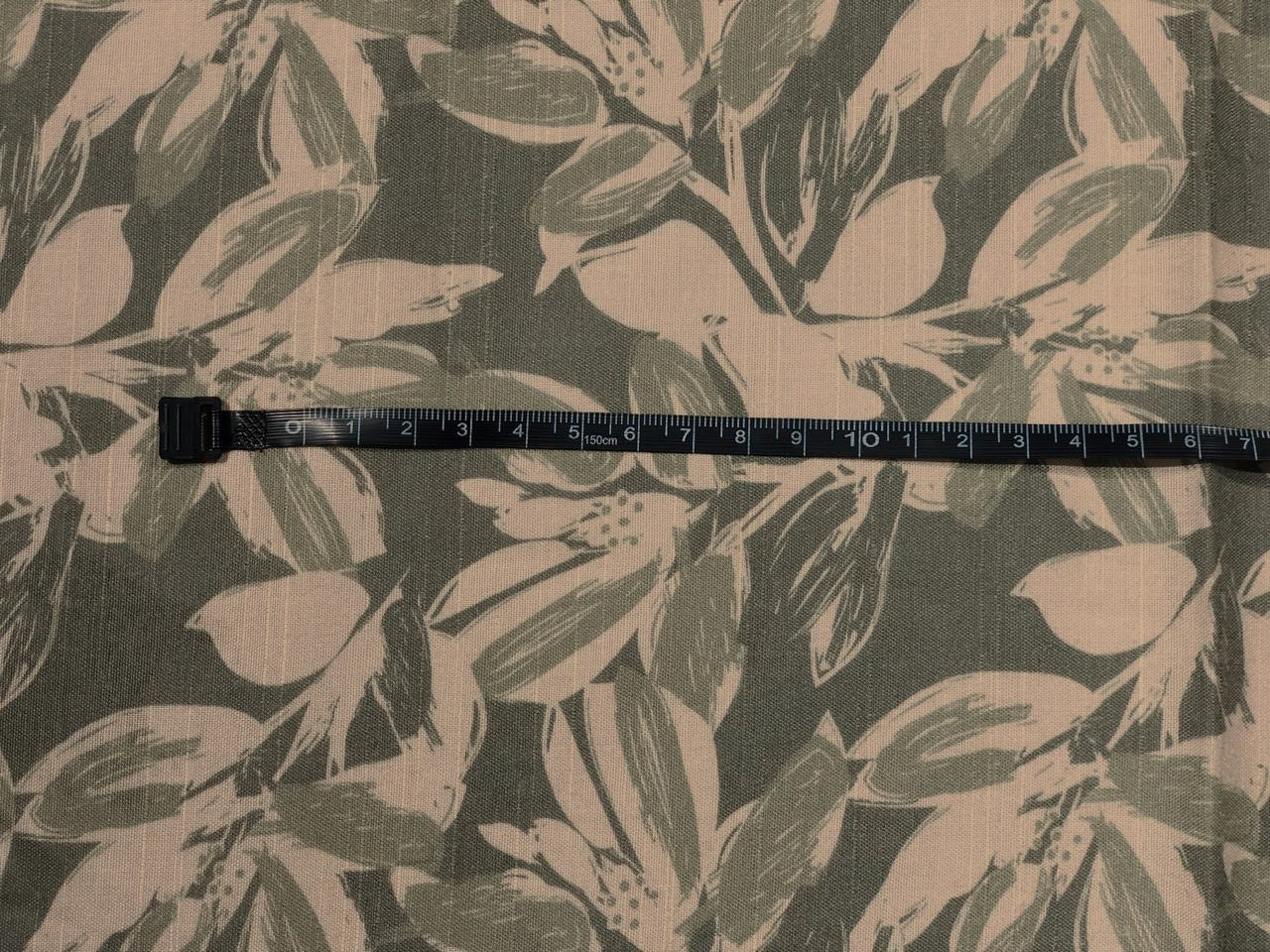 Viscose Linen 20% 80% Spun digital print available in 2 designs cream with red green and grey floral and green and beige floral print [17603/04]