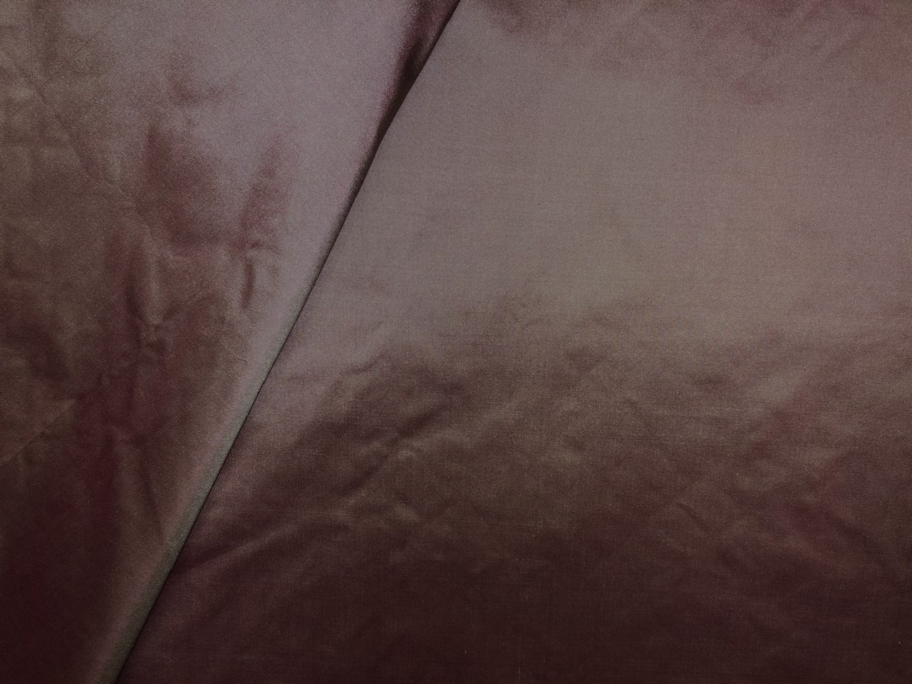 Silk TAFETTA fabric burgundy x cream  54"wide TAF345[3]