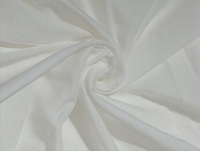 100% NATURAL FIBRE SOYABEAN PROTEIN or “vegetable cashmere” fabric natural ivory color 58" wide dyeable [16674]