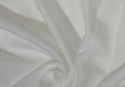 100% NATURAL FIBRE SOYABEAN PROTEIN or “vegetable cashmere” fabric natural ivory color 58" wide dyeable [16674]