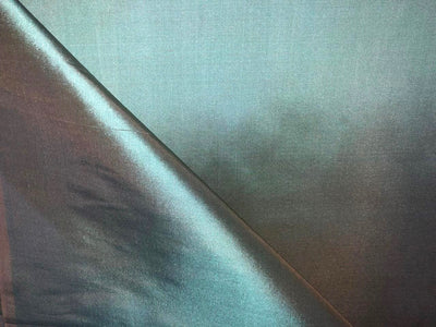 Silk Dupioni fabric sea green x blush pink  color 54" wide DUP262[1]