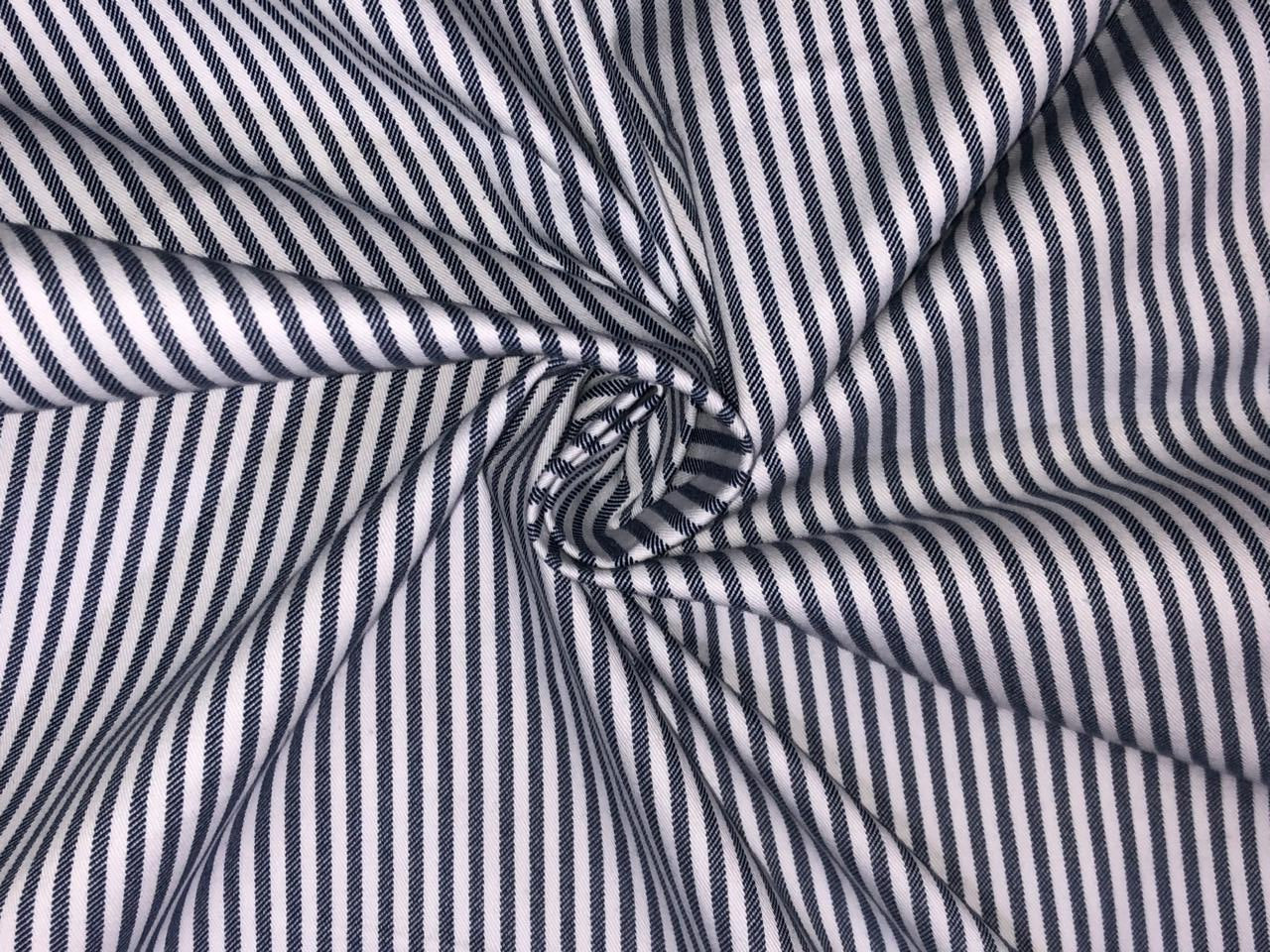 100% Cotton Denim  Fabric 58" wide available in ZIG ZAG DESIGN 3 COLORS white with black zigzag/white with navy zigzag and navy with white