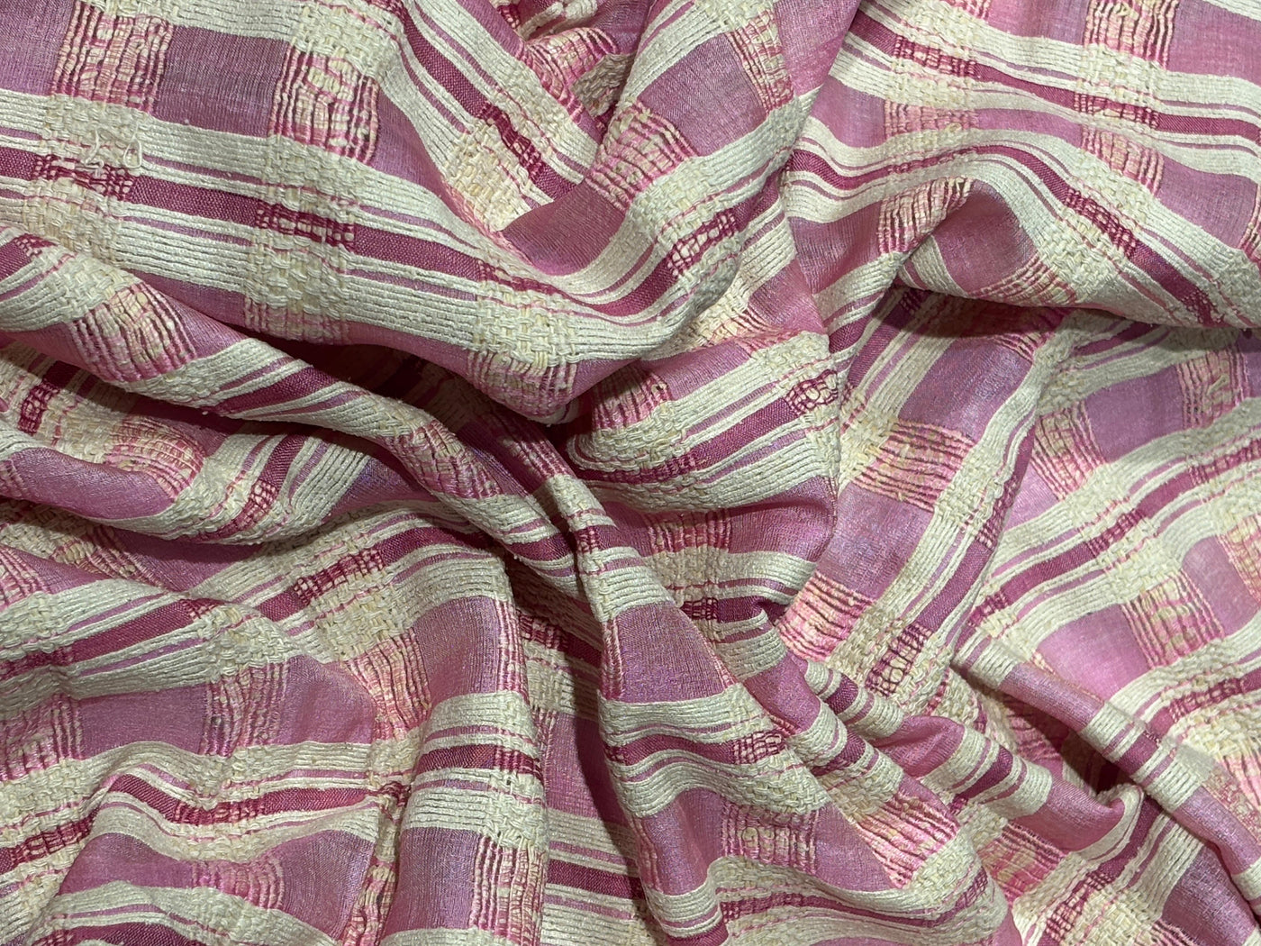 Tussar Matka Silk 44" single length 3.80 yards [17773]