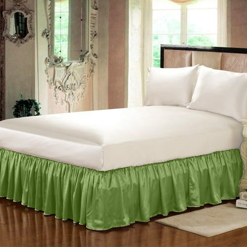 Pure Silk Dupion Bed skirt